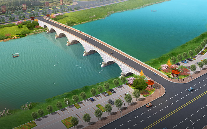 =木蘭溪寶泉人行景觀橋勘察及規(guī)劃建筑方案設(shè)計(jì)和施工圖設(shè)計(jì)