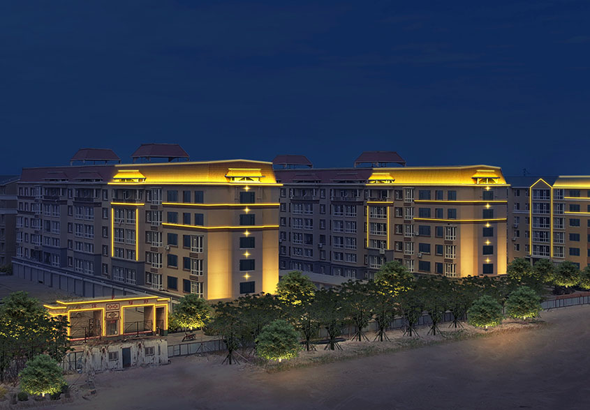 =龍水城區(qū)五金街片區(qū)棚戶區(qū)改造(一期)A,B地塊燈飾亮化工程